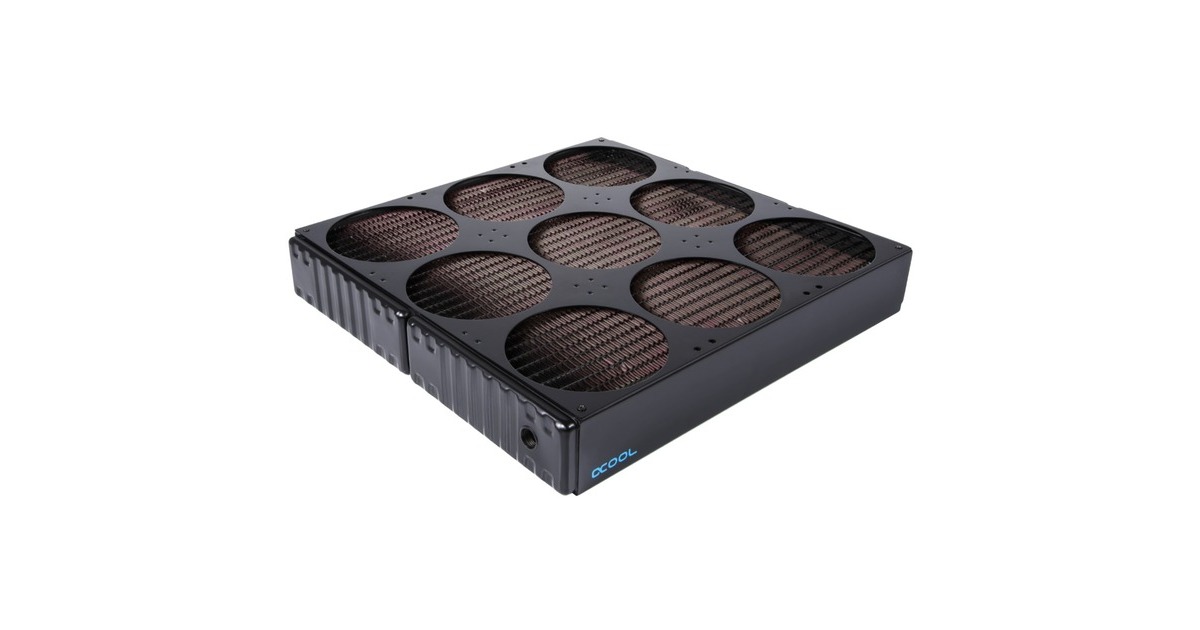 Alphacool NexXxoS UT60 Full Copper 1080mm Nova, Radiator(schwarz)
