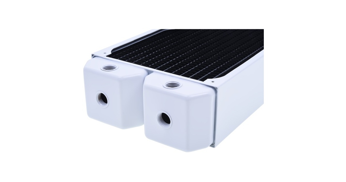 Alphacool NexXxoS UT60 Full Copper 420mm, Radiator(weiß/schwarz, White Special Edition)