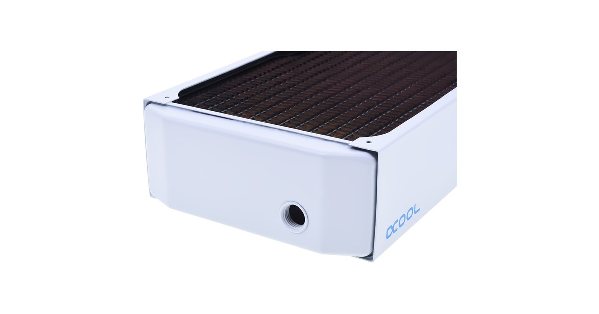 Alphacool NexXxoS UT60 Full Copper 420mm, Radiator(weiß/schwarz, White Special Edition)