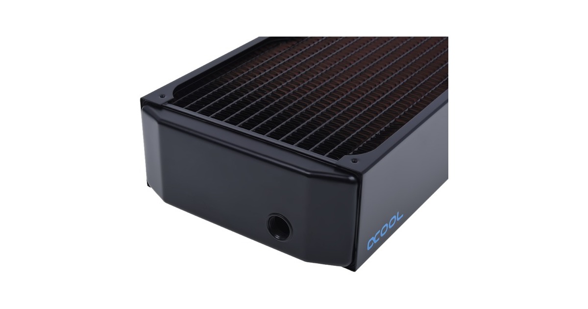 Alphacool NexXxoS UT60 Full Copper 560mm Radiator(schwarz)