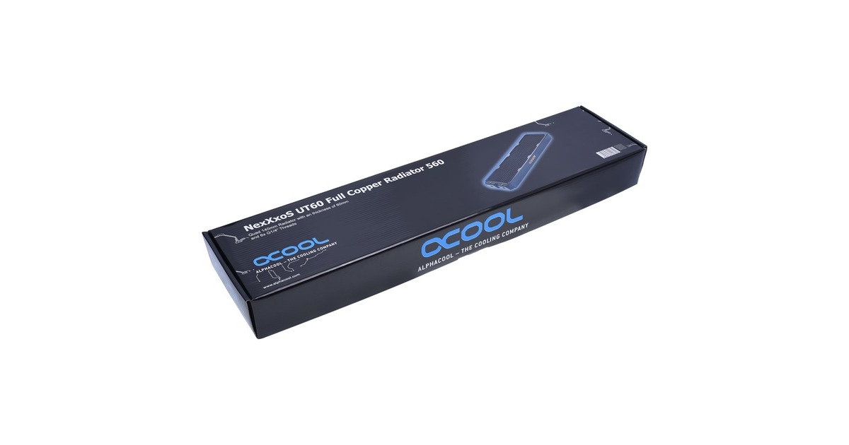 Alphacool NexXxoS UT60 Full Copper 560mm Radiator(schwarz)