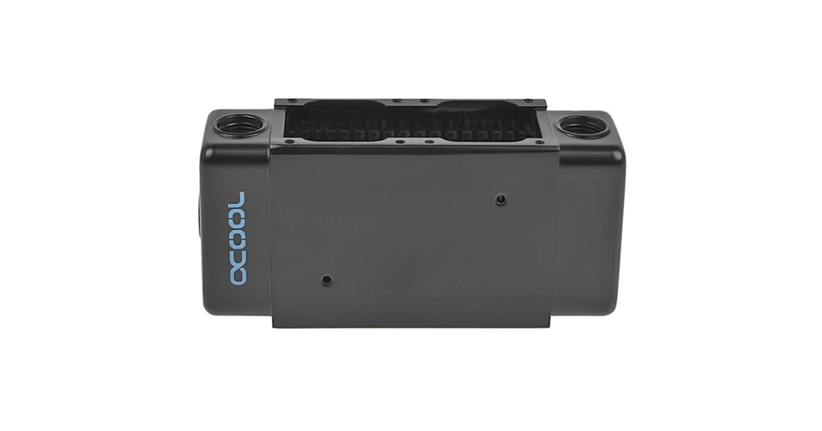 Alphacool NexXxoS UT60 Full Copper X-Flow 40mm Dual, Radiator(schwarz, 2x 40 mm)