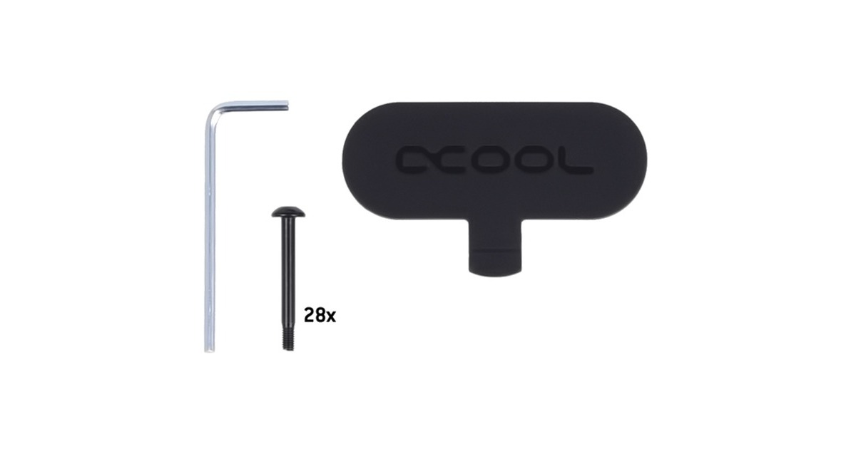 Alphacool NexXxoS UT60 Full Copper X-Flow 40mm Hepta, Radiator(schwarz, 7x 40 mm)