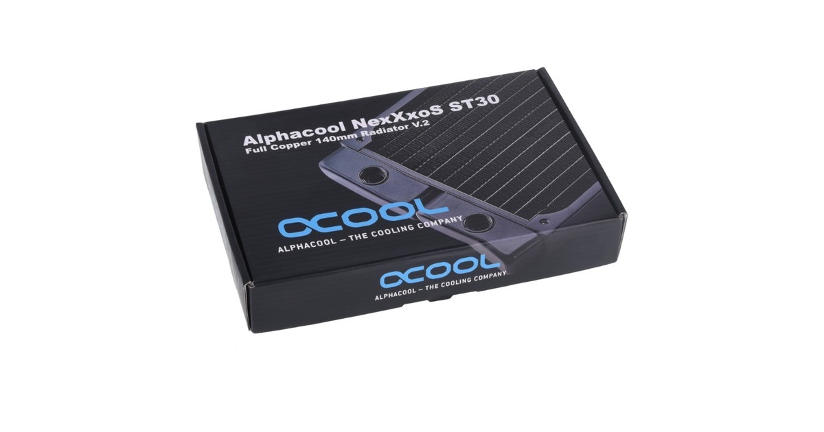Alphacool NexXxoS V.2 ST30 140 mm, Radiator(schwarz)