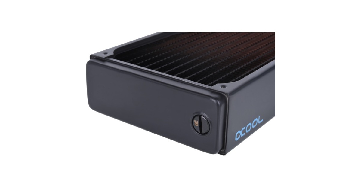 Alphacool NexXxoS V.2 XT45 360 mm, Radiator(schwarz)