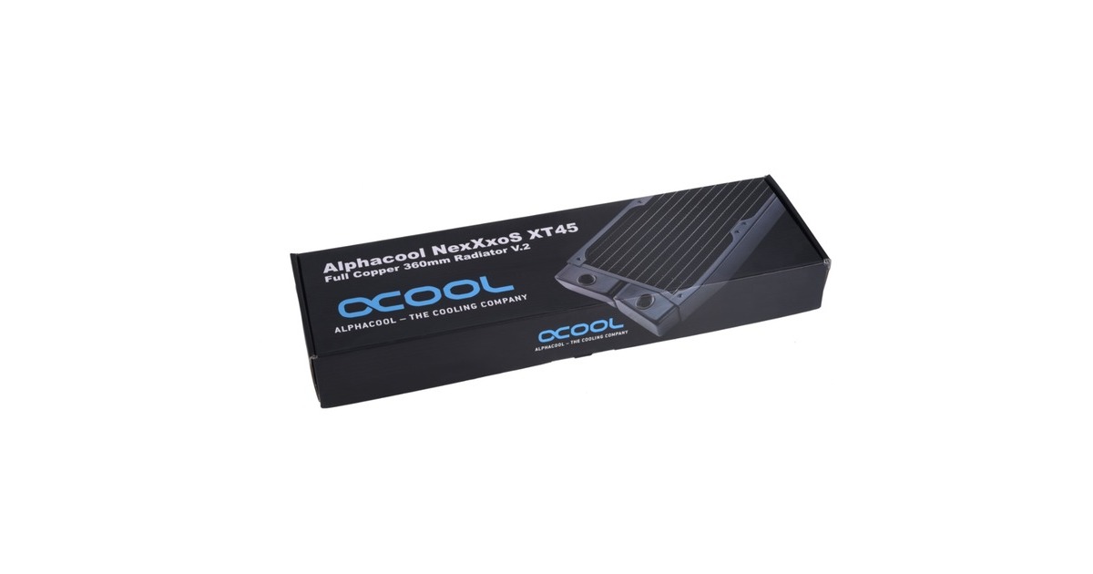 Alphacool NexXxoS V.2 XT45 360 mm, Radiator(schwarz)
