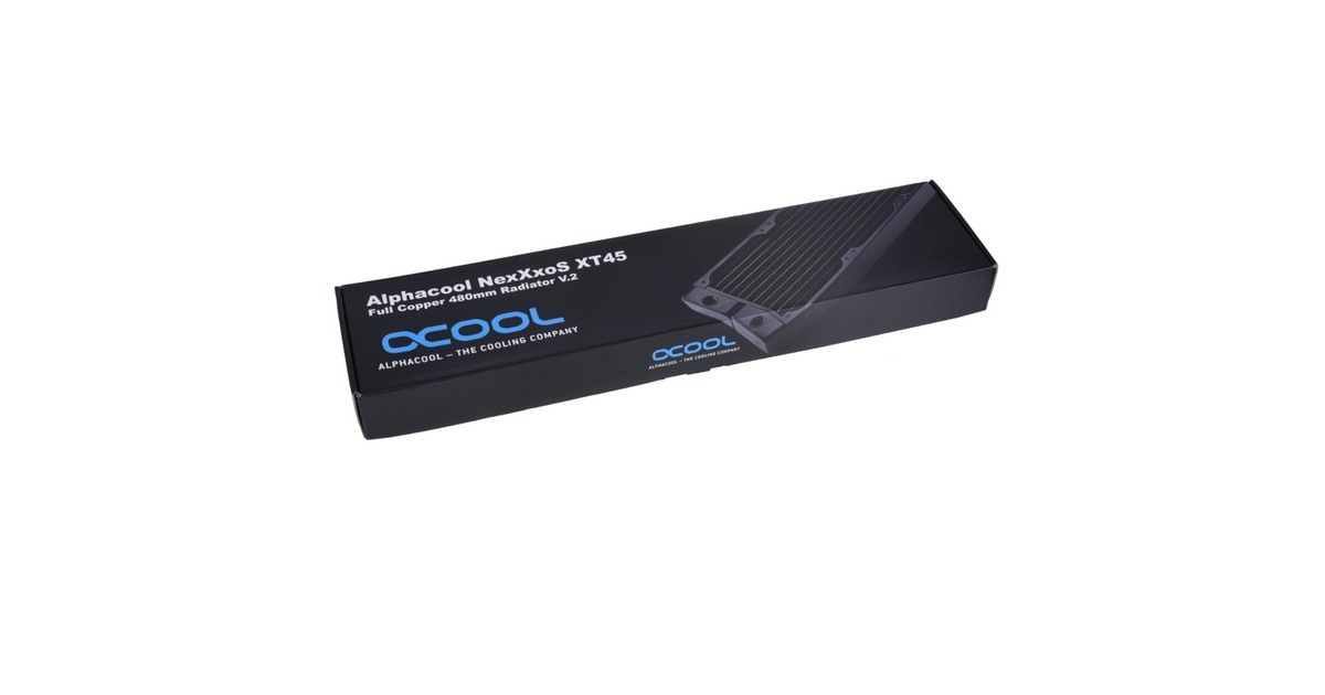 Alphacool NexXxoS V.2 XT45 480 mm, Radiator(schwarz)