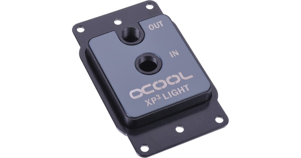 Alphacool NexXxoS XP³ Light - Black V.2 - Intel/AMD, CPU-Kühler(schwarz)