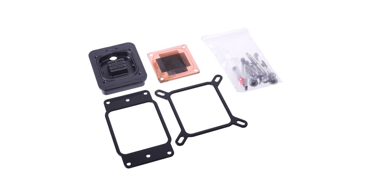 Alphacool NexXxoS XP³ Light - Black V.2 - Intel/AMD, CPU-Kühler(schwarz)