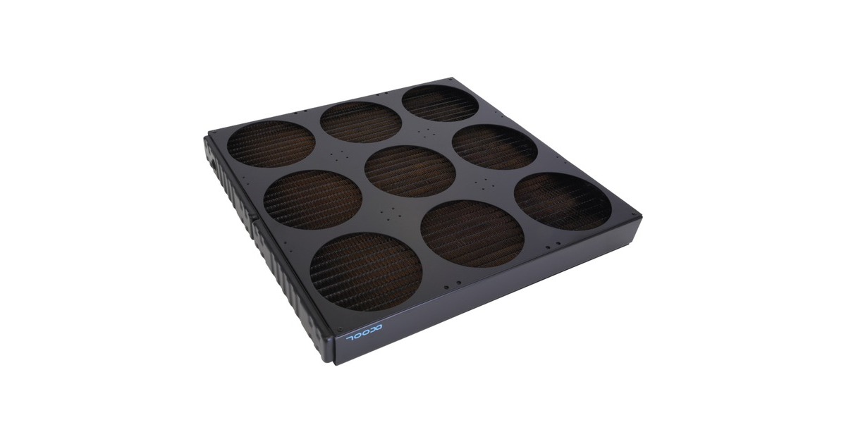 Alphacool NexXxoS XT45 Full Copper 1260mm SuperNova, Radiator(schwarz)