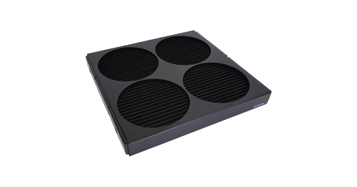 Alphacool NexXxoS XT45 Full Copper 1260mm SuperNova, Radiator(schwarz)