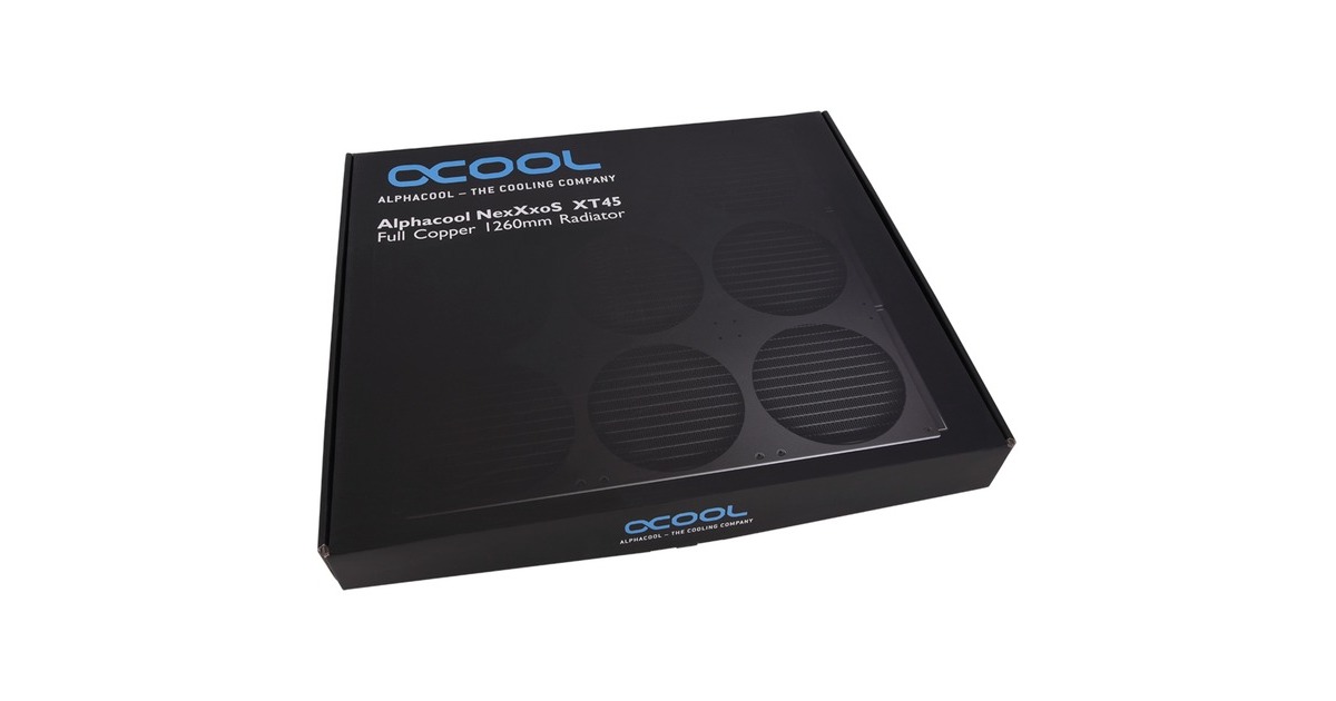 Alphacool NexXxoS XT45 Full Copper 1260mm SuperNova, Radiator(schwarz)