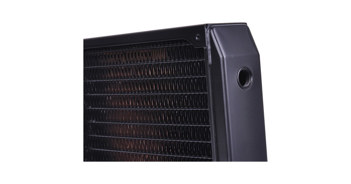 Alphacool NexXxoS XT45 Full Copper 180mm Single Radiator(schwarz)