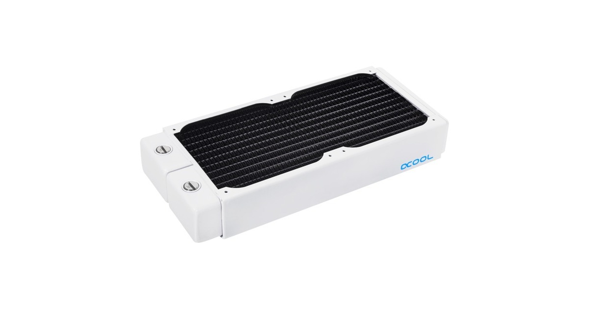 Alphacool NexXxoS XT45 Full Copper 240mm Radiator V.2 - White Special Edition(weiß)