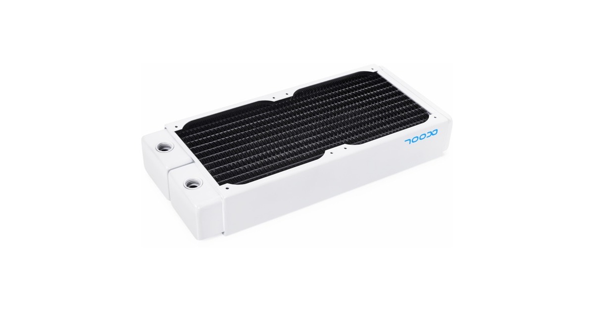 Alphacool NexXxoS XT45 Full Copper 240mm Radiator V.2 - White Special Edition(weiß)