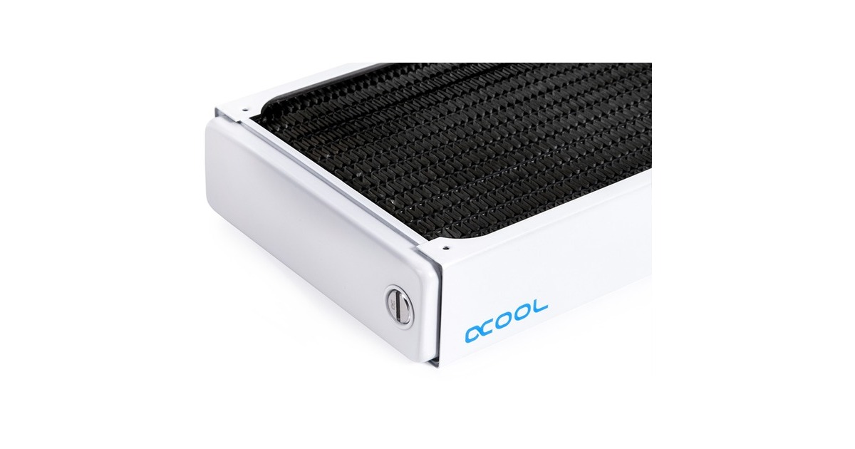 Alphacool NexXxoS XT45 Full Copper 240mm Radiator V.2 - White Special Edition(weiß)