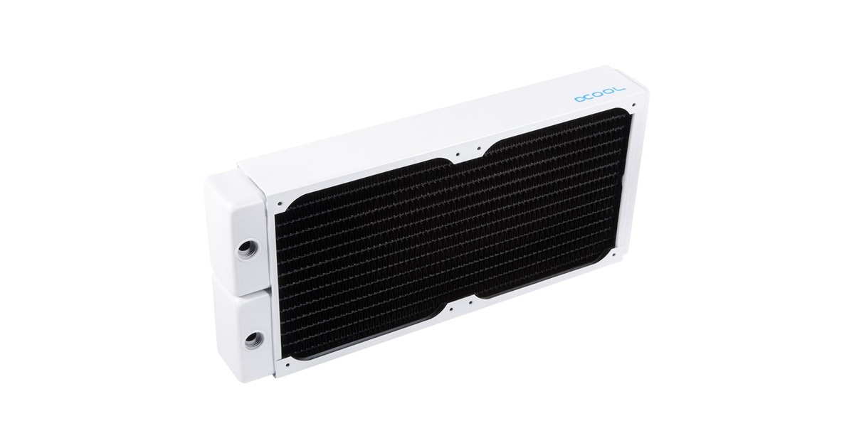 Alphacool NexXxoS XT45 Full Copper 280mm Radiator V.2 - White Special Edition(weiß)