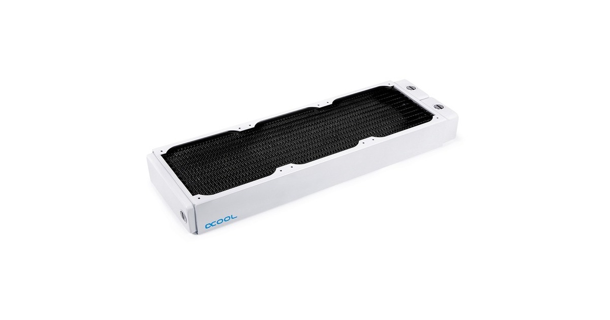 Alphacool NexXxoS XT45 Full Copper 360mm Radiator V.2 - White Special Edition(weiß)
