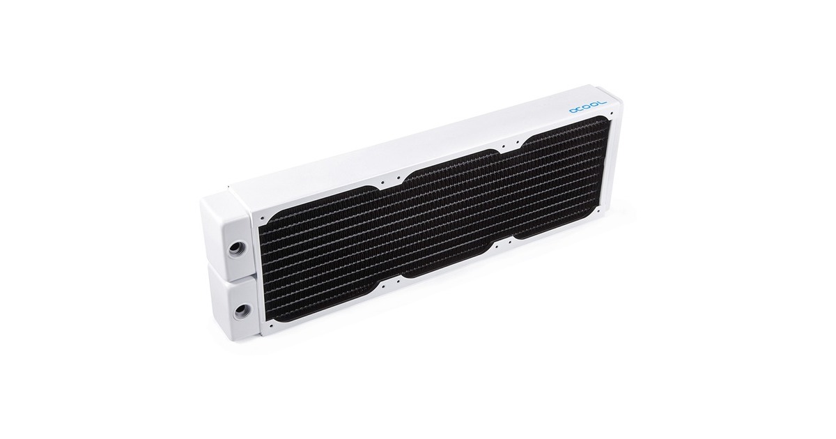 Alphacool NexXxoS XT45 Full Copper 360mm Radiator V.2 - White Special Edition(weiß)