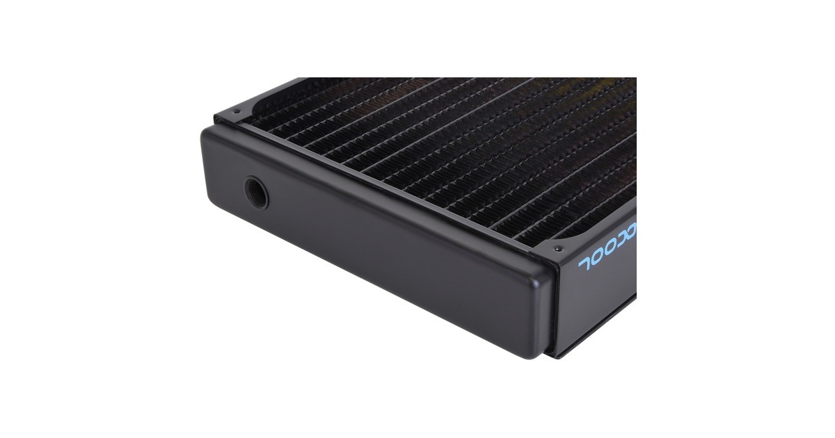 Alphacool NexXxoS XT45 Full Copper 400mm, Radiator(schwarz)