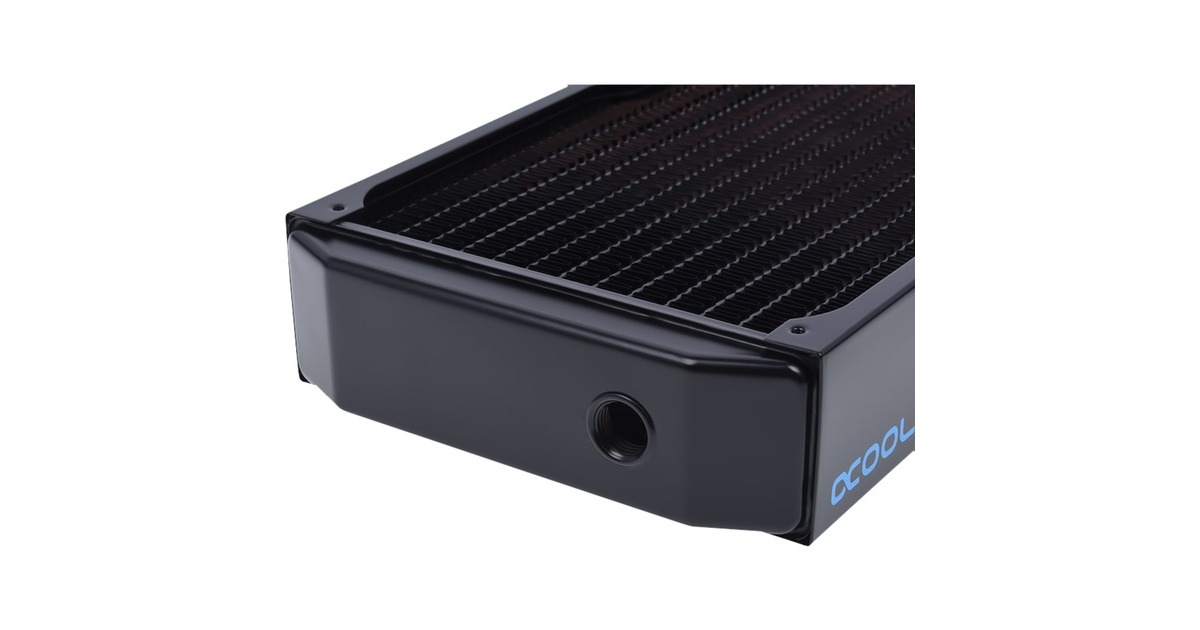 Alphacool NexXxoS XT45 Full Copper 420mm, Radiator(schwarz)