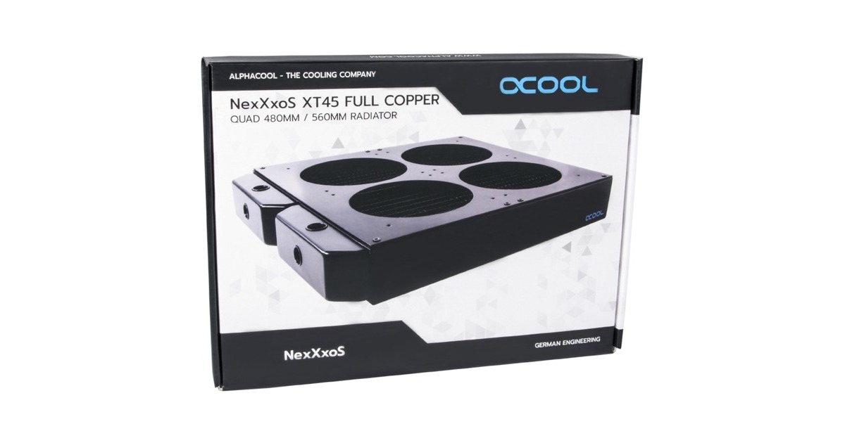 Alphacool NexXxoS XT45 Full Copper Quad 480/560, Radiator