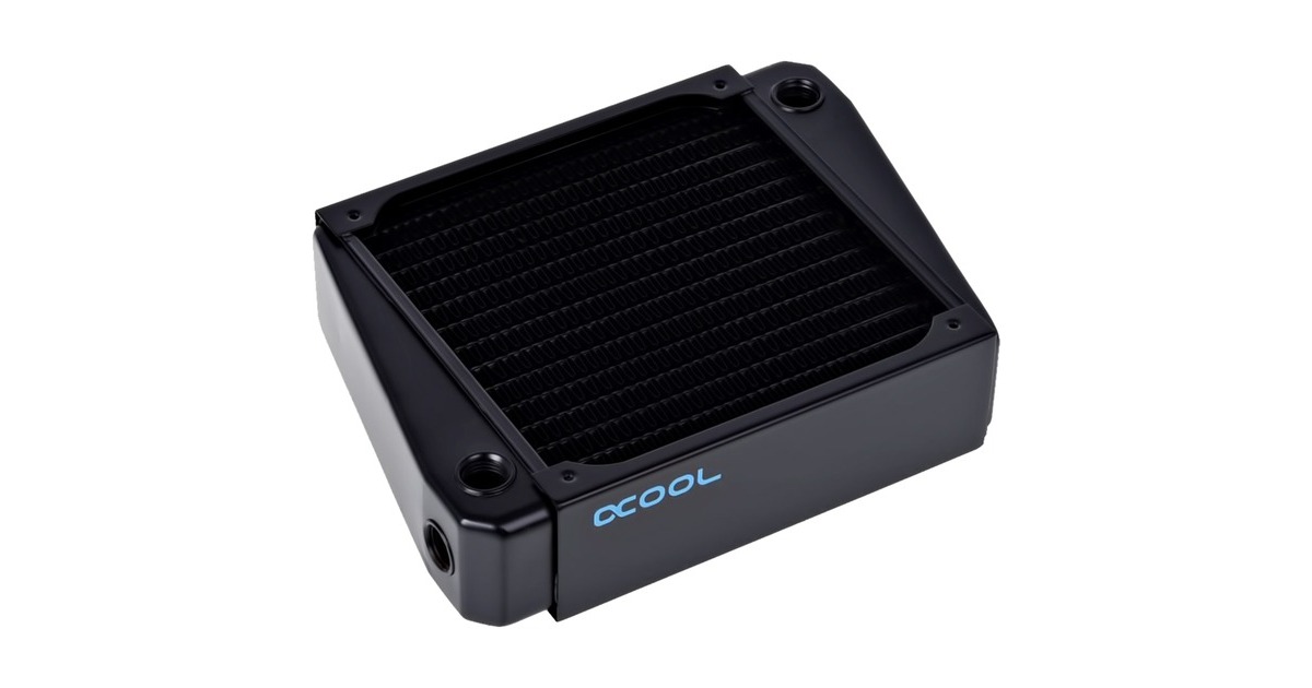 Alphacool NexXxoS XT45 Full Copper X-Flow 140mm, Radiator(schwarz)