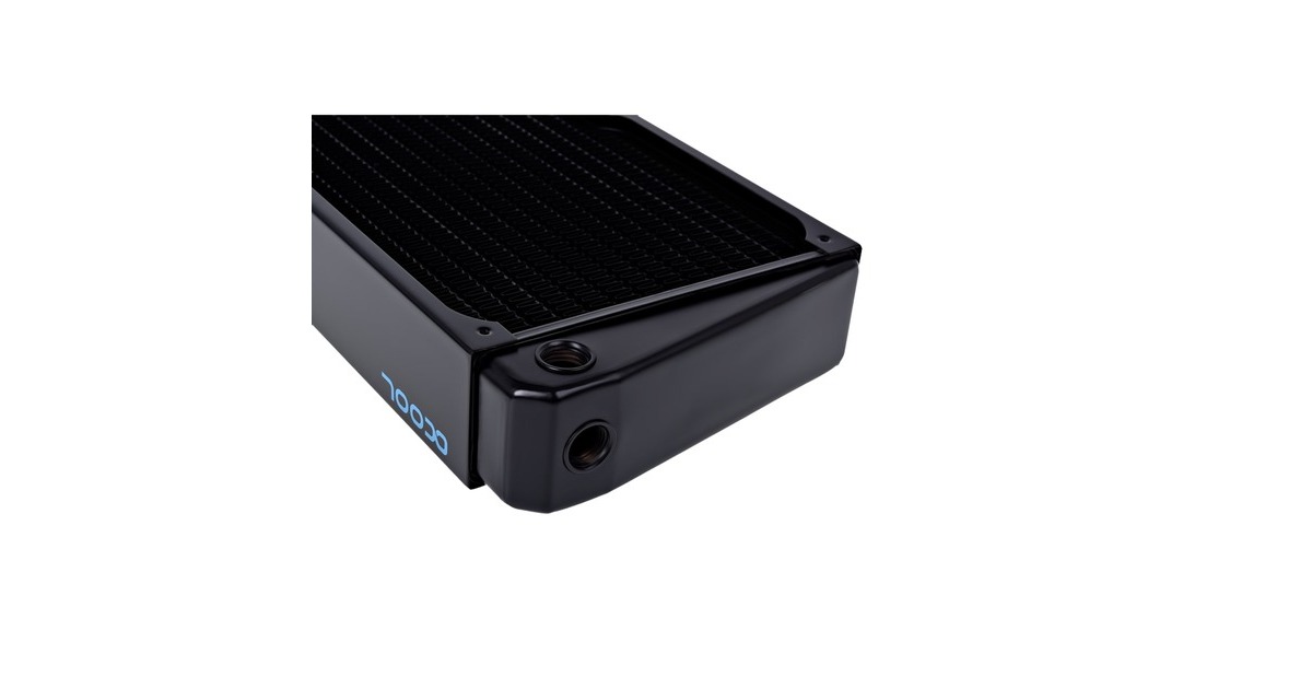 Alphacool NexXxoS XT45 Full Copper X-Flow 140mm, Radiator(schwarz)