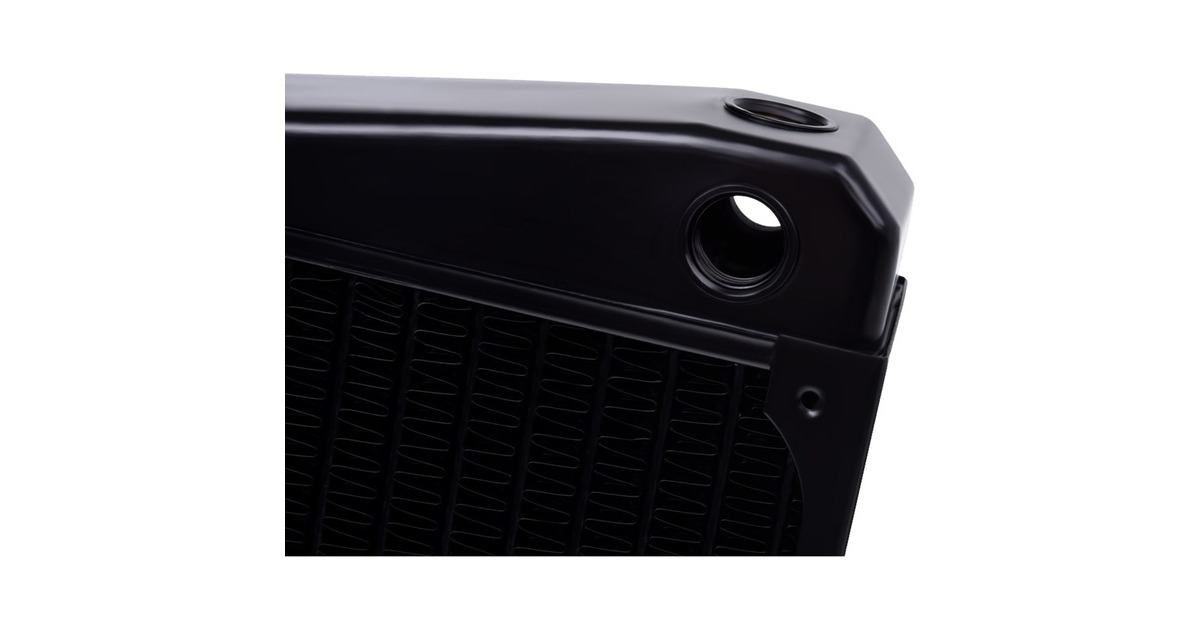 Alphacool NexXxoS XT45 Full Copper X-Flow 140mm, Radiator(schwarz)