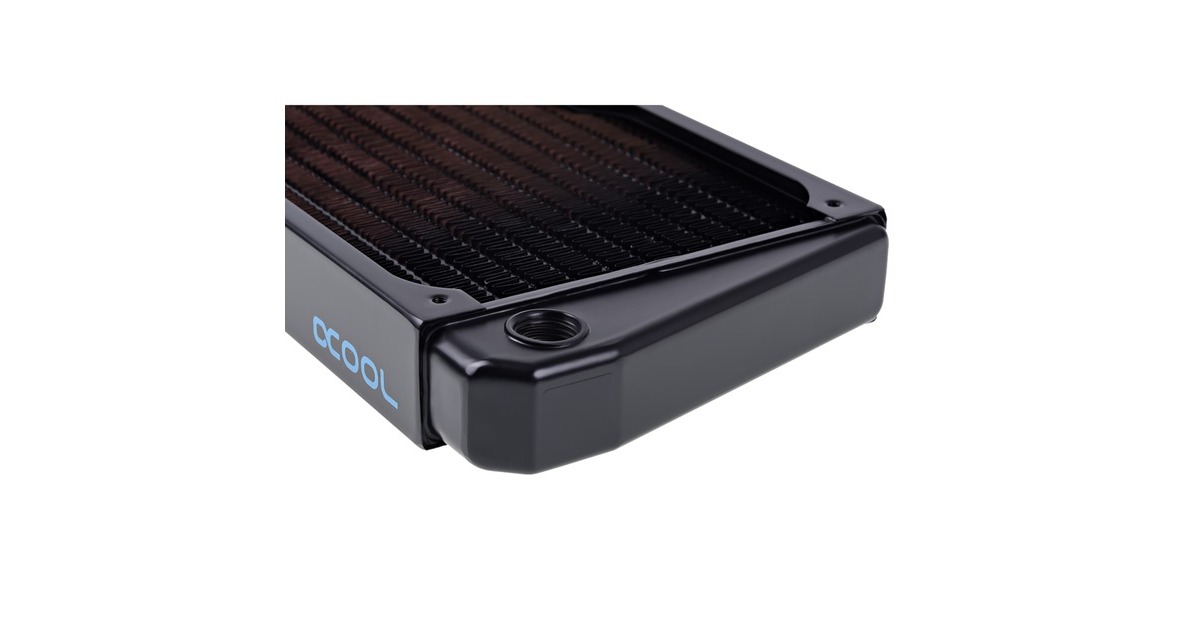 Alphacool NexXxos ST30 Full Copper XFlow 360mm, Radiator(schwarz)