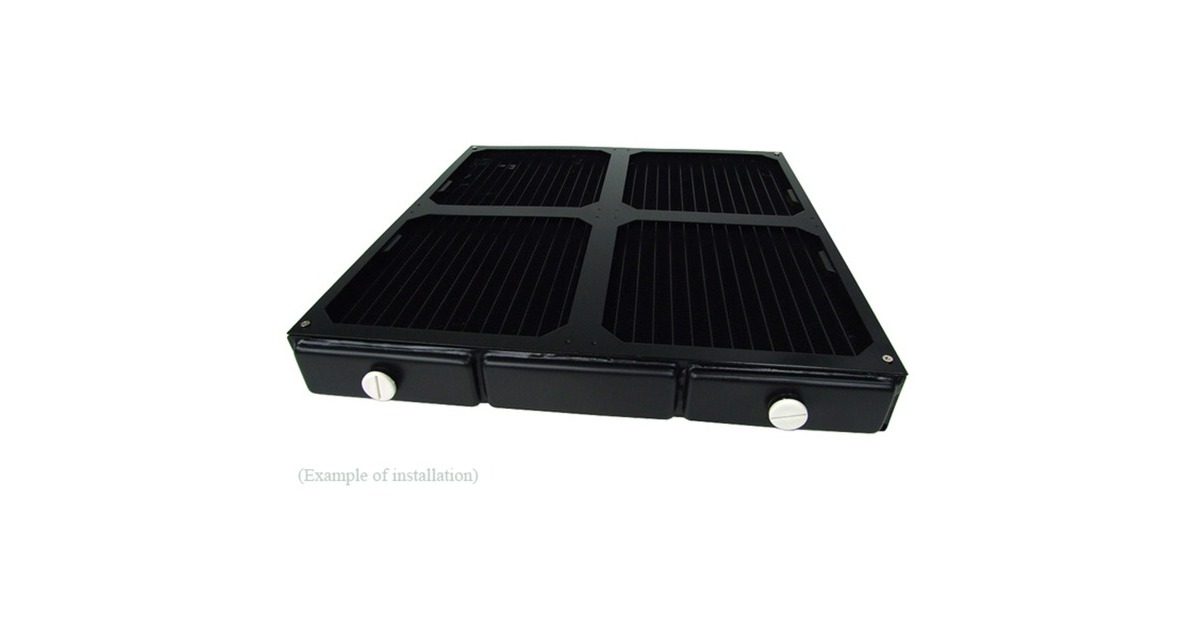 Alphacool Nova 1080 Lüfterblende 4x180mm - Black(schwarz)