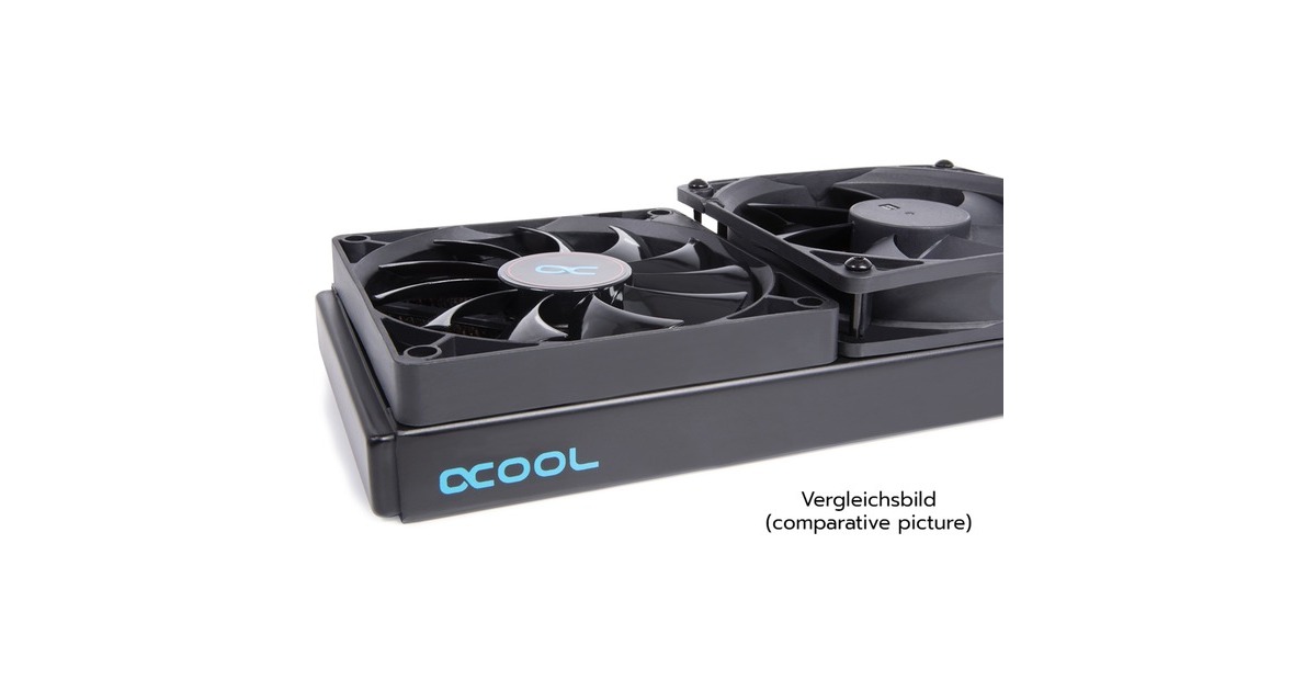 Alphacool SL-15 PWM Fan 600-1800rpm 120x120x15mm, Gehäuselüfter(schwarz)