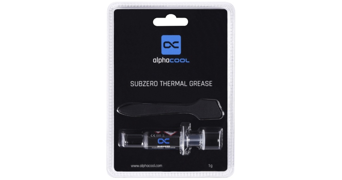 Alphacool Subzero Thermal Grease 1g, Wärmeleitpasten(grau)