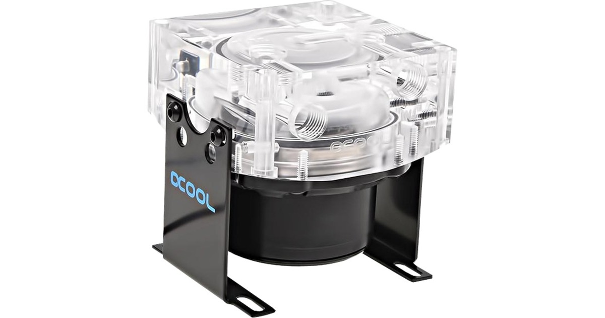 Alphacool VPP655 PWM - G1/4 IG, Pumpe(transparent/schwarz, inkl. Eisdecke D5 - Acryl V.3)