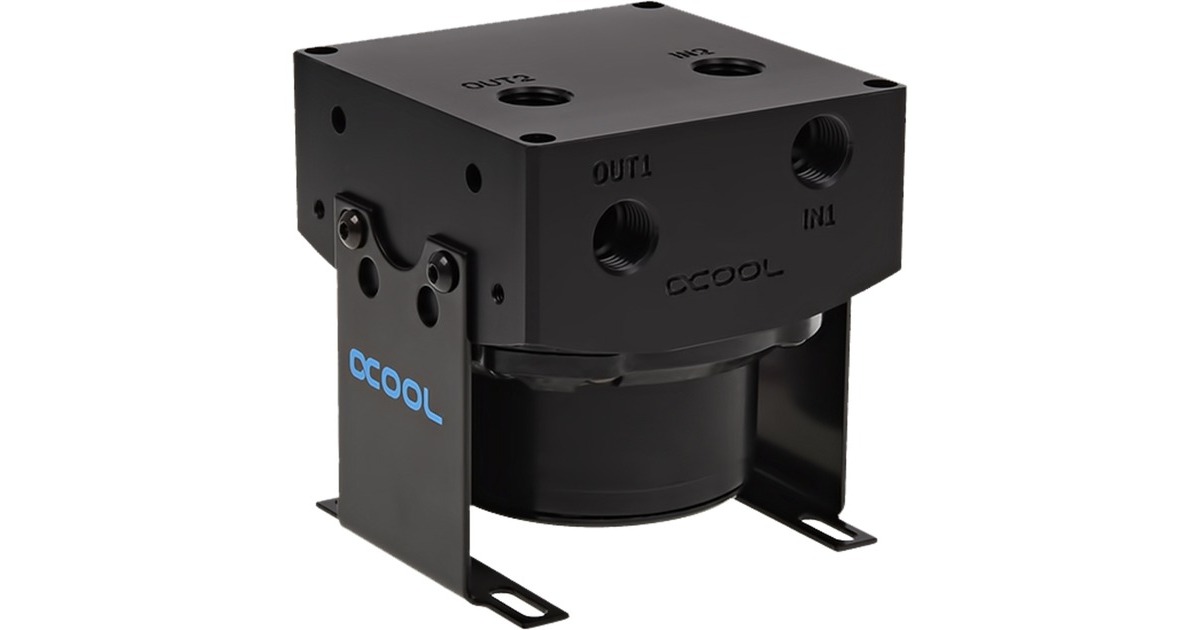 Alphacool VPP655 - G1/4 IG, Pumpe(schwarz, inkl. Eisdecke D5)
