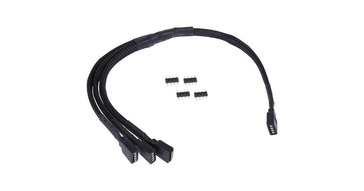 3x 4polig(schwarz, 30cm) 3x 4polig(schwarz, 30cm)