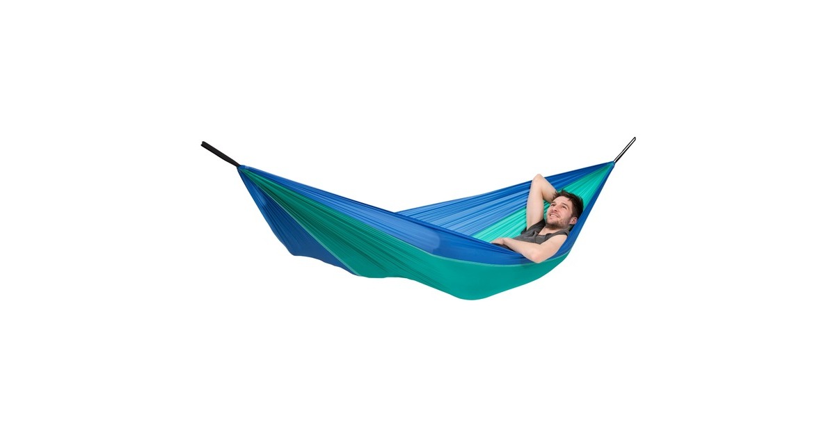 Amazonas Adventure Hammock Ice-Blue AZ-1030410, Camping-Hängematte(blau/türkis)