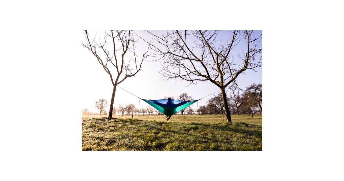 Amazonas Adventure Hammock Ice-Blue AZ-1030410, Camping-Hängematte(blau/türkis)