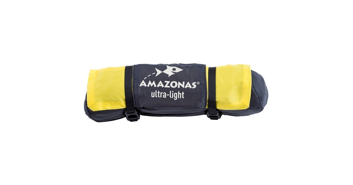 Amazonas Adventure Hammock Yellowstone AZ-1030413, Camping-Hängematte(gelb/schwarz)