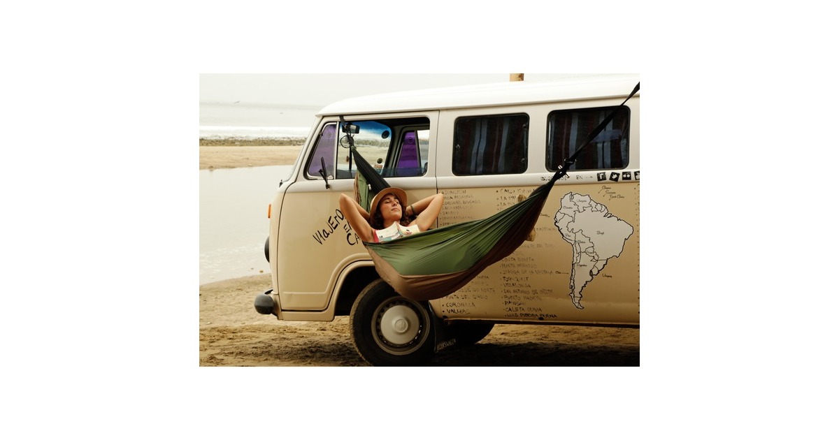 Amazonas Adventure Moskito Hammock Thermo AZ-1030430, Camping-Hängematte(grün/braun)