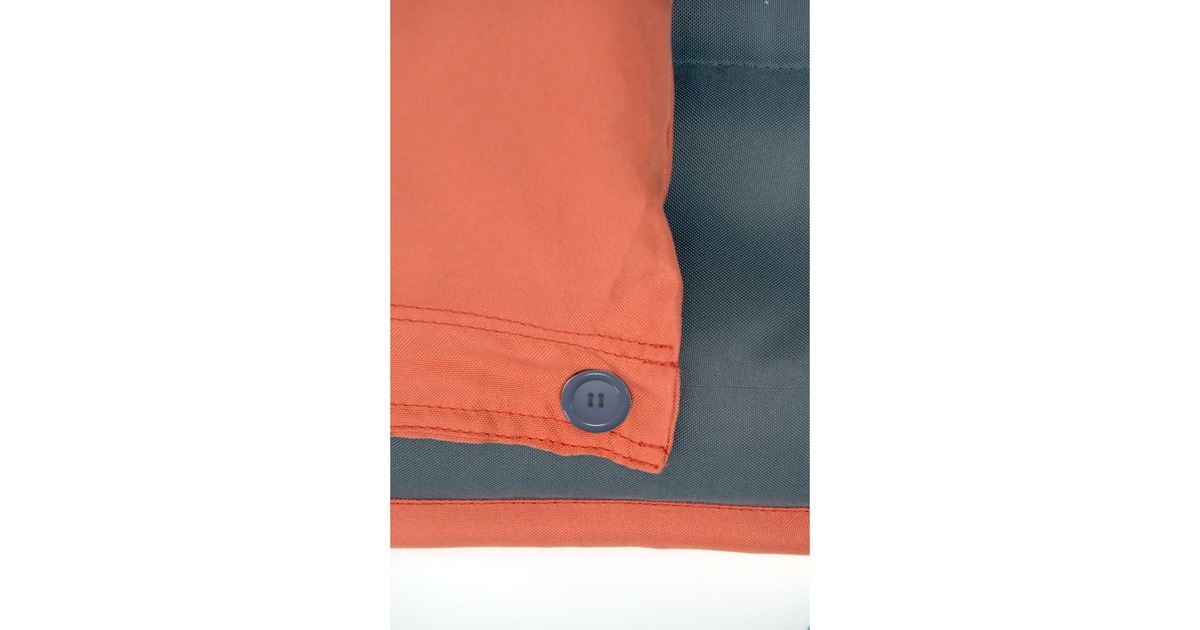 Amazonas American Dream AZ-1970000, Camping-Hängematte(grau, Mit Spreizstäben)