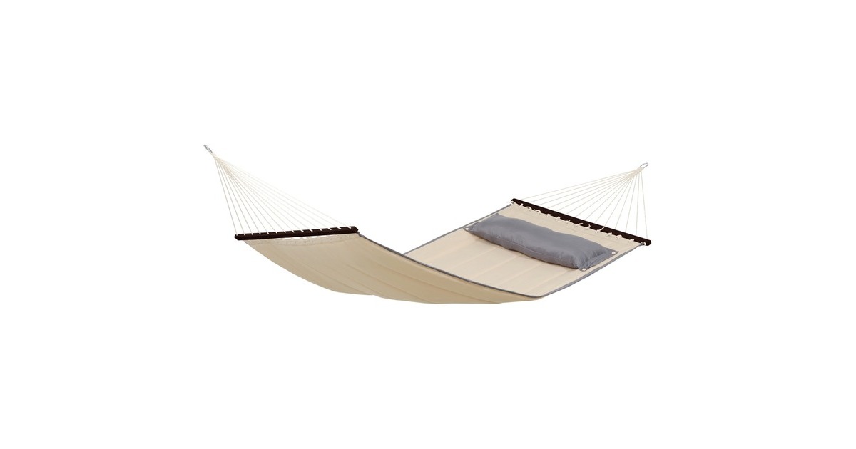 Amazonas American Dream AZ-1970002, Camping-Hängematte(beige, Mit Spreizstäben) Amazonas American Dream AZ-1970002, Camping-Hängematte(beige, Mit Spreizstäben)