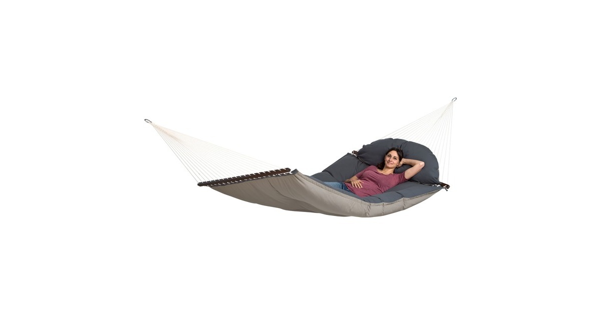 Amazonas Fat Hammock Taupe AZ-1960010, Camping-Hängematte(taupe/grau)