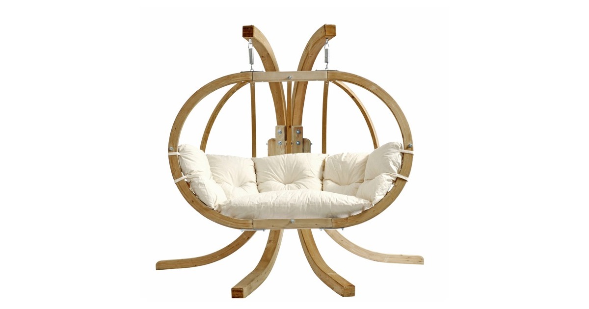 Amazonas Globo Royal Chair Natura AZ-2030850, Hängesessel(creme)