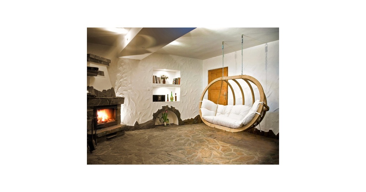 Amazonas Globo Royal Chair Natura AZ-2030850, Hängesessel(creme)