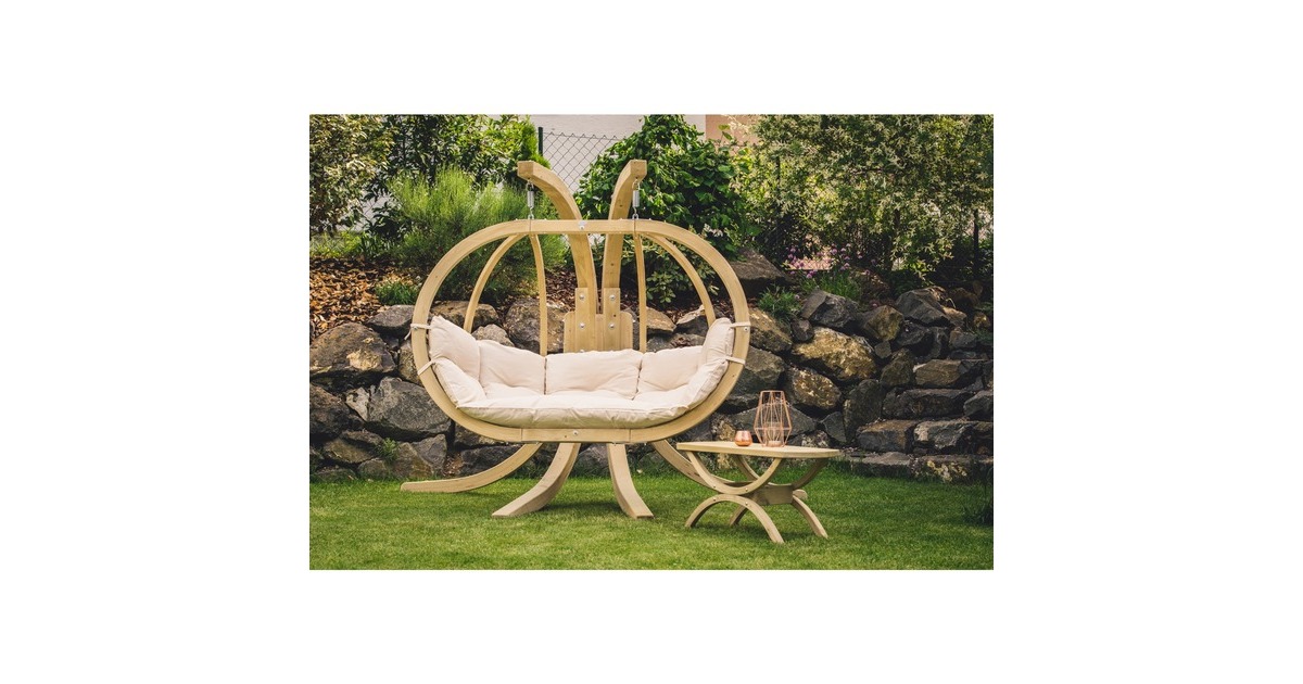 Amazonas Globo Royal Chair Natura AZ-2030850, Hängesessel(creme)