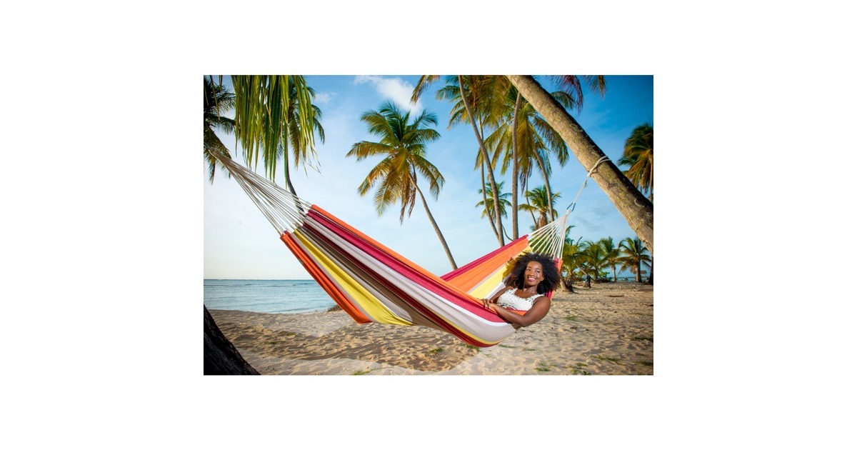 Amazonas Hängematte Barbados AcerolaAZ-1018170, Camping-Hängematte(rot)