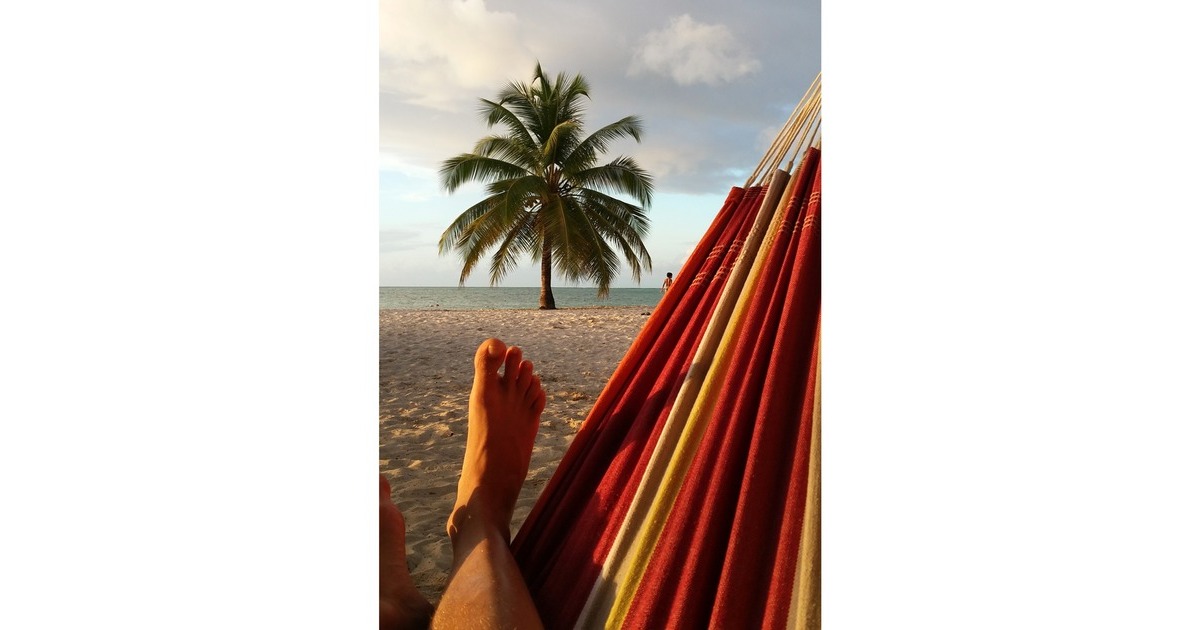 Amazonas Hängematte Barbados AcerolaAZ-1018170, Camping-Hängematte(rot)