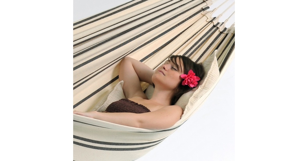 Amazonas Hängematte Barbados CappucinoAZ-1018280, Camping-Hängematte(weiß)