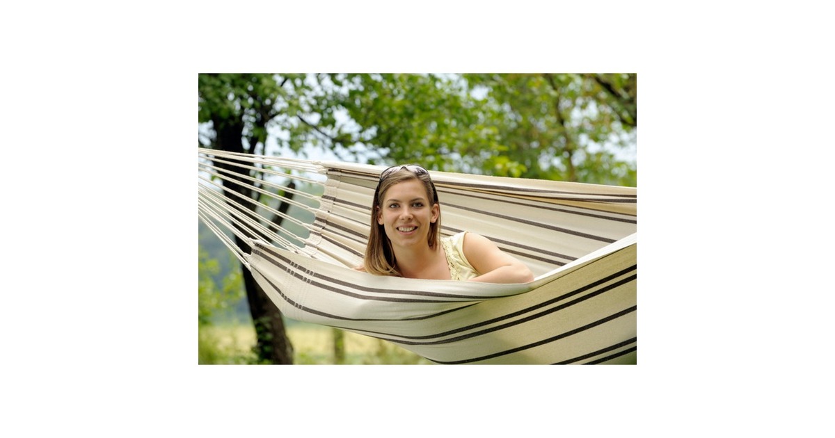 Amazonas Hängematte Barbados CappucinoAZ-1018280, Camping-Hängematte(weiß)